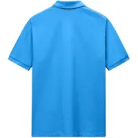 Napapijri Polo Men Elbas Jersey Blue Jasper-XS