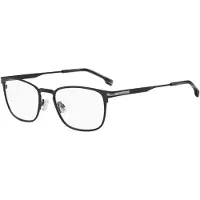 HUGO BOSS BOSS 1851 52/19/150 Matte zwarte metalen monturen MAN BOSS 1851