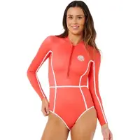 Rip Curl Classic Surf Shorty Met Lange Mouwen En Rits Aan De Voorkant Voor Dames