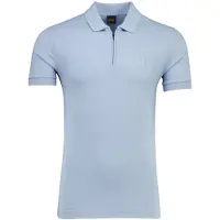 BOSS Shirt 'Passerzip' opaal