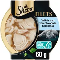 Sheba Filets met Duurzame Witvis in Saus