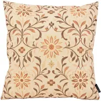 NOVÉE Vintage Bloom Beige Kussenhoes | 45x45 cm | Katoen/Linnen