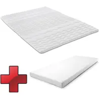 Sleezzze K10 matras, 90 x 200 cm, H3 + matrasbeschermer/matrastopper, 90 x 200 cm