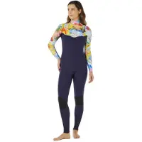 Rip Curl Dawn Patrol Pro 3/2 Mm Dames Wetsuit Van Neopreen Met Lange Mouwen En Rits Op De Borst