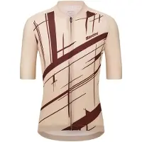 Santini - Sketch S/S Jersey - Fietsshirt M, beige