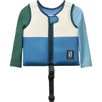 Liewood Kinder Zwemvest Dove Sleeves Riverside Multi Mix 1-2 Jaar