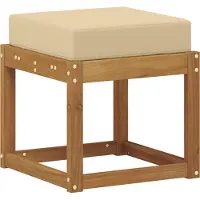 vidaXL Buitenstoel Bank Massief Acacia Hout Naturel