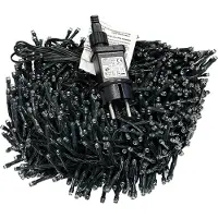 Mojawo LED-lichtketting, clusterdesign, 1200 LED's, geschikt voor binnen- en buitengebruik, warmwit licht