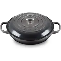 Le Creuset Campagnard Signature 'Flint' ø26cm / 2.2L