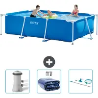 Intex Rechthoekig zwembad - 300x200x75 cm - 4-delig - SCB78