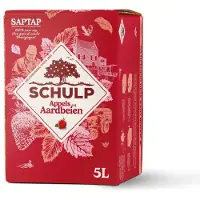 Schulp Saptap appel & aardbeiensap