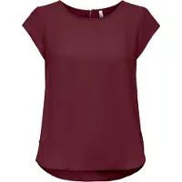 ONLY - ONLVIC S/S SOLID TOP NOOS WVN - Dames - Blouses