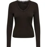 ONLY Shirt 'ONLSara Sharai' chocoladebruin