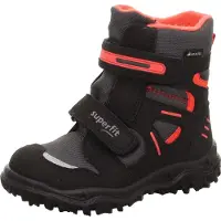 Superfit Husky Kinderschuhe Jungen Winterstiefel Schwarz Freizeit