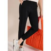 Cecil Dames Mid Waist Slim Legs broek in cargo-look - Zwart - L