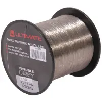 Ultimate Topix nylon invisible grey 1200m 0,33mm 6,35kg - Nylon Vislijn