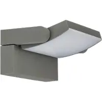 LINDBY Buitenverlichting , Sherin, Grijs, Balkon, Aluminium, Modern