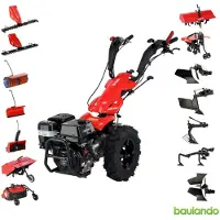 YATO Professionele 2-Wielige Tractor / Tuintractor 9 kW (12.2 PK) – Loncin G420FD Motor – Met Elektrische Start & PTO-Aftakas