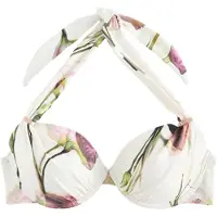 Next Bikinitop crème / lichtgroen / magenta / rosé