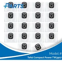 Plus.Parts Tefal Compact Power TW3907 Stofzakken (18 Stuks, alternatief voor ZR200540)