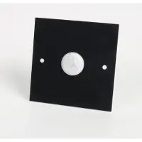 Skinder Electric Afdekplaat met Sensor - Frontplaat voor Trapverlichting - Zwart - Losse frontplaat