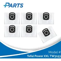 Plus.Parts Tefal Power XXL TW3153 stofzakken (6 stuks, )