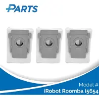 Plus.Parts iRobot Roomba i5654 Stofzakken (3 Stuks, alternatief voor 4626194 / 4640235)