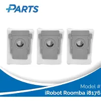 Plus.Parts iRobot Roomba i8176 Stofzakken (3 Stuks, alternatief voor 4626194 / 4640235)