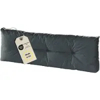 Bodyprotect rugkussen voor pallets - palletkussen 120x40 cm - palletkussens buiten & binnen - te gebruiken als palletkussen, rugleuning of pallet rugkussen - Made in EU - 120 x 40 cm - donkergrijs