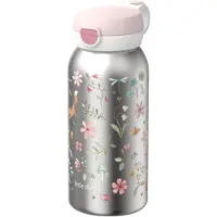 Mepal RVS drinkfles met flipdop Campus - 600 ml - Waterfles RVS - Lekdicht - Hygiënische deksel - Fairy Wonders