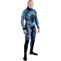 Spetton Ocean 3 Mm Spearfishing Wetsuit Blauw 2XL Man