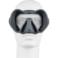 C4 Freediving Skyline Freediving Mask Zwart,Grijs
