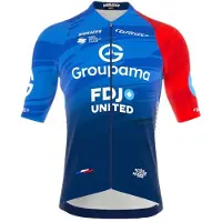 Bioracer Icon Classic Smooth Groupama-fdj 2026 Korte Mouw Wielertrui
