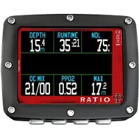 Ratio Ix3m2 Tx Easy Dive Computer Transparant