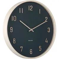 Karlsson Klok Nervadura Black Light Wood