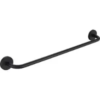Auralum Max Handdoekrek 60CM - Handdoekrek badkamer - Zelfklevend / Zonder Boren - Handdoekstang - Doucherek - Handdoekhouder - Zwart