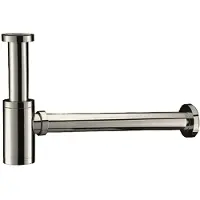 Alvoro Aura Designsifon - Geborsteld Rvs - Messing - 5404024125681 - Wastafels, Sifons