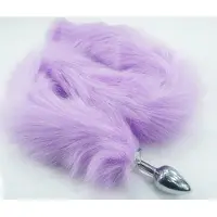 Jumada 's - Buttplug - Vossenstaart-Foxtail-XL-75CM-Anaal-Tail - Paars - Erotisch