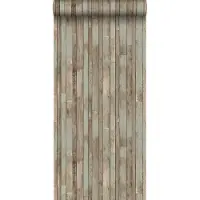 ESTAhome behang sloophout vergrijsd blauw - 53 cm x 10.05 m - 138812