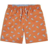 Lacoste Kids Zwembroek Boys Croc Print Blossom-Maat 176