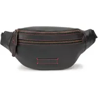 Athletic Club Elite-leather Waist Bag Zwart Man