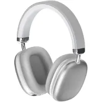 Sanorum 1 stuk - Draadloze Gaming Headset - Over-ear hoofdtelefoon - Draadloos Bluetooth - Dubbele verbindingsmodus - Ruisonderdrukking bij telefoongesprekken - Geschikt voor werk en vrije tijd - Wit