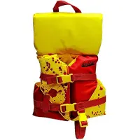 Seachoice Deluxe Type Ii Dual Junior Life Jacket Geel 30 Lbs