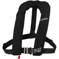 PLASTIMO Pilot Pro 180 Auto Uml Elite Harness Inflatable Life Jacket Zwart