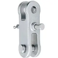Harken Unit 1 Jaw/jaw 1/2´´ Clevis Pin Toggles Zilver