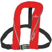 PLASTIMO Pilot 165 Auto Harness Inflatable Life Jacket Rood