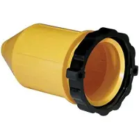 Marinco Female Connector With Easy Lock Ring 50a 125v Geel