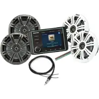 Kicker Kmc5 Sport Pack 6.5´´ Speaker Zilver