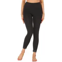 Merry Style MS-MS10-224-LE Dames Leggings met Kant - Sport - Vrijetijdsbroek - 7/8 Lengte - Viscose - Zwart - M