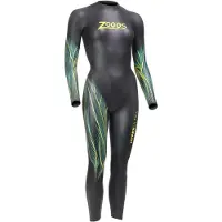 Zoggs Hypex Ultra Rz Woman Long Sleeve Neoprene Wetsuit Zwart S Vrouw